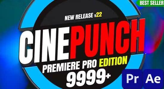 AE/PR电影视觉特效LUTs调色视频素材音效预设套装 CINEPUNCH V22 AE/PR电影视觉特效LUTs调色视频素材音效预设套装 CINEPUNCH V22