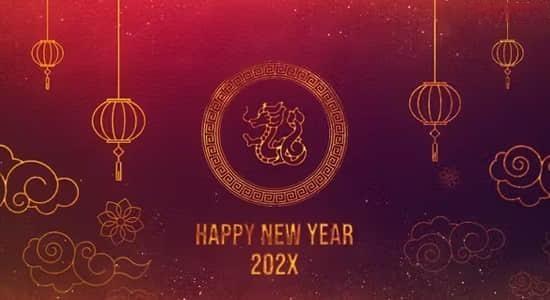 AE模板-中国风喜庆新年LOGO片头动画 Chinese New Year AE模板-中国风喜庆新年LOGO片头动画 Chinese New Year