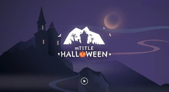 FCPX插件-35个万圣节主题文字标题动画 mTitle Halloween+使用教程 FCPX插件-35个万圣节主题文字标题动画 mTitle Halloween+使用教程