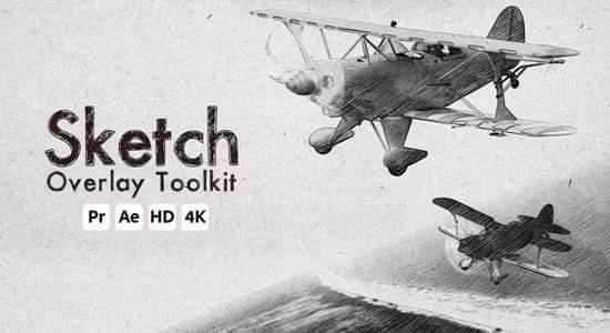 AE/PR模板-草图素描绘制艺术外观叠加特效 Sketch Overlay Toolkit AE/PR模板-草图素描绘制艺术外观叠加特效 Sketch Overlay Toolkit