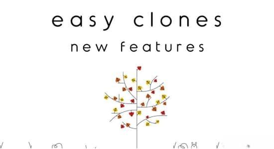 AE脚本-2D图层克隆系统 Easy Clones v2.1+使用教程 AE脚本-2D图层克隆系统 Easy Clones v2.1+使用教程