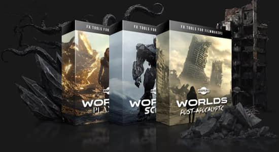 P1三套3500张科幻末日废墟太空外星球特效合成PNG透明通道图片素材 P1三套3500张科幻末日废墟太空外星球特效合成PNG透明通道图片素材