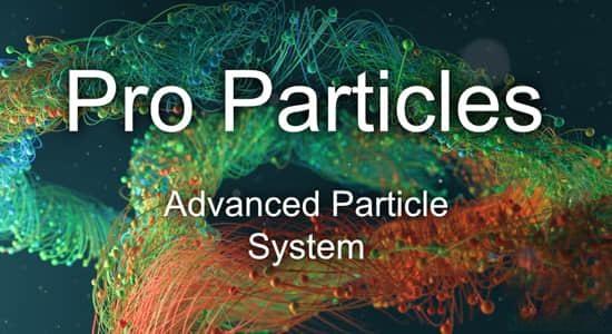 Blender插件-高级粒子特效动画 Pro Particles V4.1.0 - Geonodes Particle System