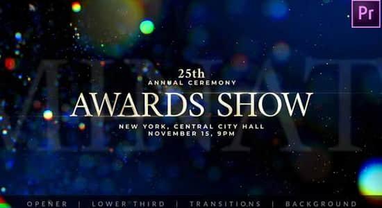 奢华闪耀粒子光斑文字标题颁奖典礼开场片头动画PR模板 Awards Titles 奢华闪耀粒子光斑文字标题颁奖典礼开场片头动画PR模板 Awards Titles