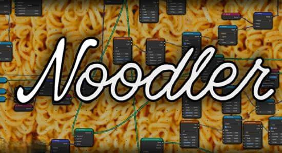 节点框选控制编辑Blender插件 Noodler v1.0 节点框选控制编辑Blender插件 Noodler v1.0