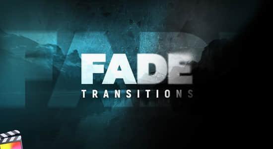 FCPX插件-50种黑场淡入淡出平滑阴影渐变过渡转场预设 FCPX插件-50种黑场淡入淡出平滑阴影渐变过渡转场预设