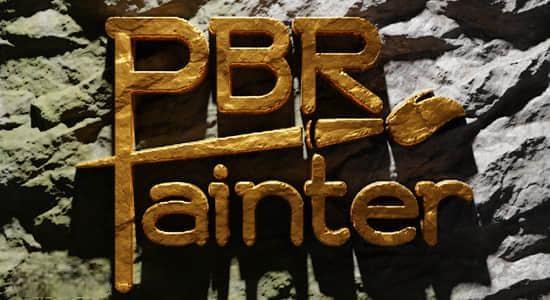 Blender插件-多通道PBR材质纹理绘制工具 PBR Painter V2.4.11 Blender插件-多通道PBR材质纹理绘制工具 PBR Painter V2.4.11