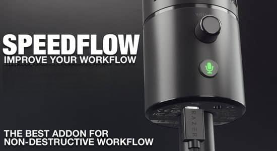 简单高效管理简化工作流程Blender插件 Speedflow v0.0.8 & Companion v0.0.7 简单高效管理简化工作流程Blender插件 Speedflow v0.0.8 & Companion v0.0.7