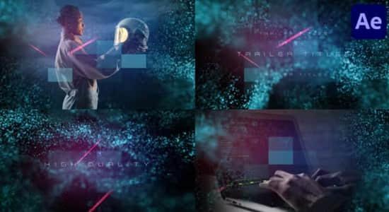 AE模板-大气数码科技感图文介绍展示预告片头 Trailer Titles AE模板-大气数码科技感图文介绍展示预告片头 Trailer Titles