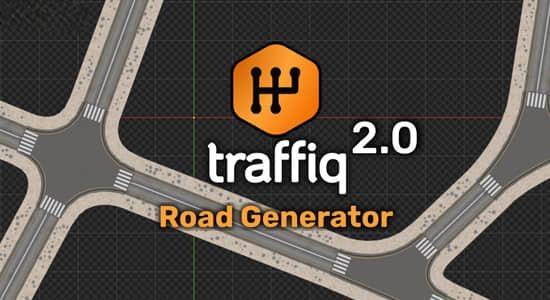 Blender插件-交通工具汽车三维模型绑定预设Car – Traffiq Library – Rigged Cars V2.1.0