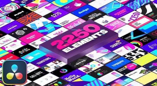 达芬奇预设-2250个时尚排版包装LOGO标题字幕条转场背景图形元素动画模板 Toko Graphics 4.0 达芬奇预设-2250个时尚排版包装LOGO标题字幕条转场背景图形元素动画模板 Toko Graphics 4.0