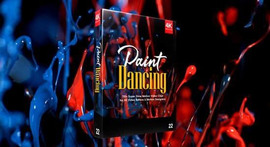 4K视频素材-114个彩色油漆流体飞溅特写动画 BBV22 4K视频素材-114个彩色油漆流体飞溅特写动画 BBV22