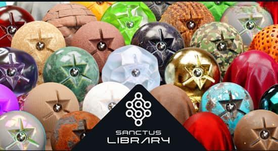 Blender插件-程序化材质预设库 Sanctus Library 2.6 + Browser 2.6