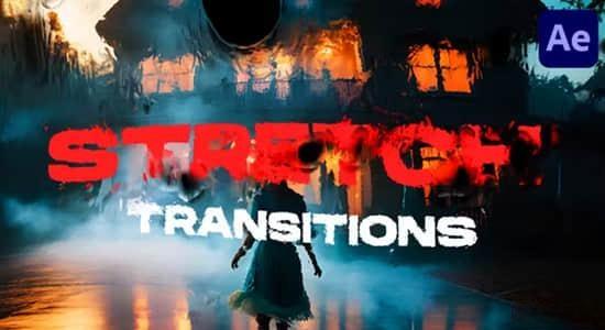 AE模板-20组扭曲拉伸撕裂视频转场预设 Stretch Transitions AE模板-20组扭曲拉伸撕裂视频转场预设 Stretch Transitions