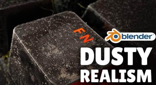 三维模型表面灰尘污渍资产Blender预设 Dustify 三维模型表面灰尘污渍资产Blender预设 Dustify