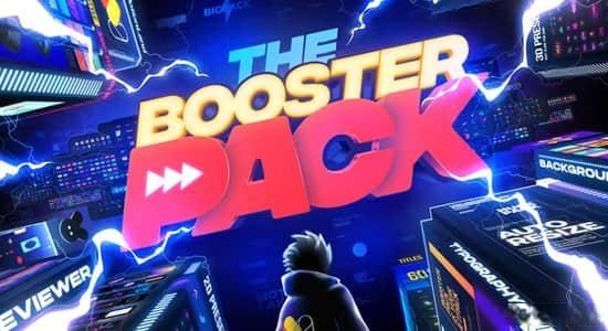 AE脚本-3000种社交媒体图形标题排版转场音效背景图标动画预设 Booster Pack AE脚本-3000种社交媒体图形标题排版转场音效背景图标动画预设 Booster Pack