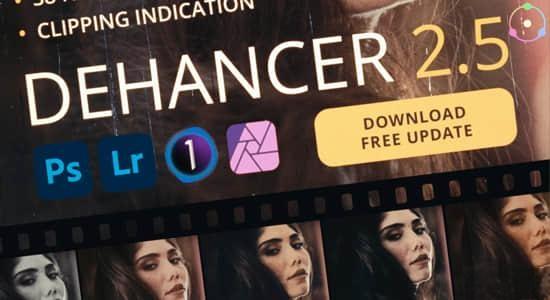 PS/LR插件-复古电影胶片灼烧光效噪点刮痕视觉特效 Dehancer Film 2.5.0 CE Win