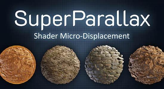 高级视差着色器Blender插件 Super Parallax v0.3.1 高级视差着色器Blender插件 Super Parallax v0.3.1