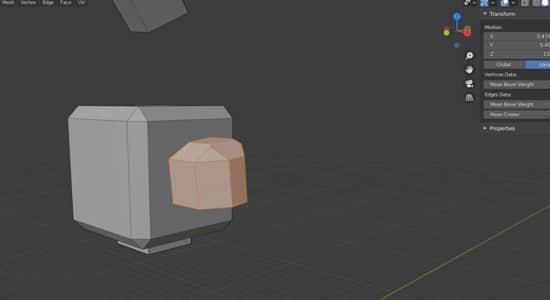 Blender插件-几何物体吸附对齐工具 Attach Align V.3.0