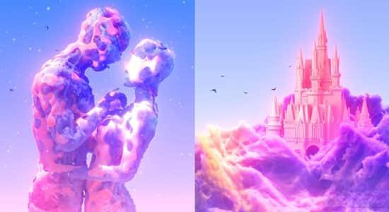 C4D教程-抽象梦幻云朵特效渲染制作 Dreamy Cloudy Worlds in Cinema 4D & Octane Render C4D教程-抽象梦幻云朵特效渲染制作 Dreamy Cloudy Worlds in Cinema 4D & Octane Render