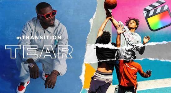 FCPX插件-50种动态纸张折叠拼贴撕裂转场过渡预设 FCPX插件-50种动态纸张折叠拼贴撕裂转场过渡预设