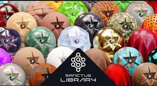 Blender插件-程序化材质预设库 Sanctus Library v2.7 Blender插件-程序化材质预设库 Sanctus Library v2.7