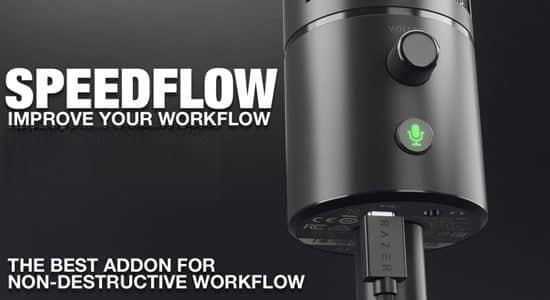 简单高效管理简化工作流程Blender插件 Speedflow & Companion v0.1.0