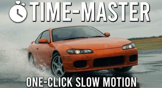 Blender插件-时间速度控制工具 TimeMaster – One-Click Slow Motion
