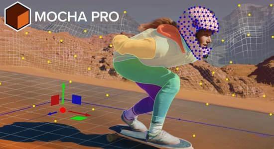 摄像机反求跟踪摩卡软件AE/PR/OFX/达芬奇插件Mocha Pro 2024 v11.0.0 Win