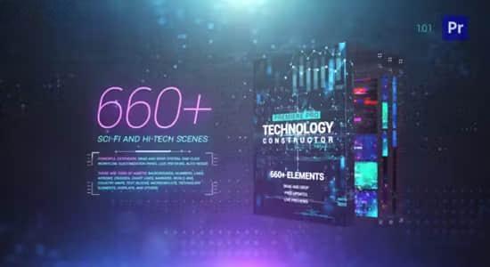 PR脚本-660个科技感HUD信息线条图形UI界面元素动画预设 V2.5 PR脚本-660个科技感HUD信息线条图形UI界面元素动画预设 V2.5