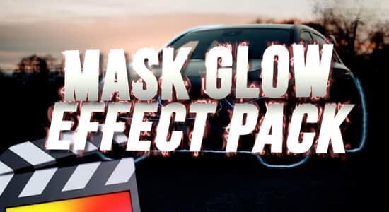 FCPX插件-路径遮罩轮廓边缘发光特效 Mask Glow FCPX插件-路径遮罩轮廓边缘发光特效 Mask Glow