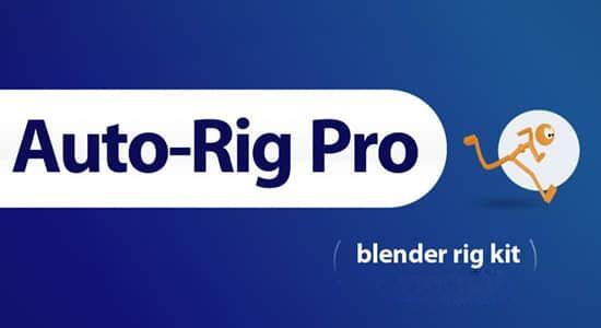 三维人物角色动作自动绑定Blender插件 Auto-Rig Pro V3.70.13+Quick Rig V1.26.29