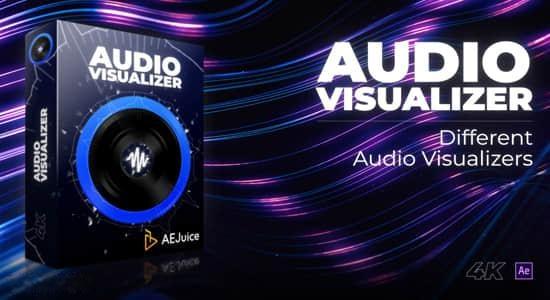 音频可视化创意图形动画AE/PR模板 Audio Visualizer 音频可视化创意图形动画AE/PR模板 Audio Visualizer