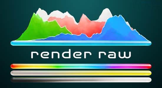 真实逼真色彩渲染Blender插件 Render Raw V1.02