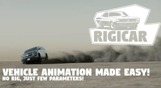Blender插件-三维汽车快速绑定工具 Rigicar v2.3.6