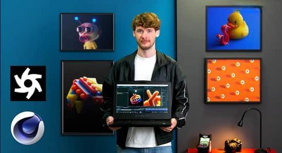 C4D教程-建模灯光基础学习 3D Illustration:From Modeling to Lighting C4D教程-建模灯光基础学习 3D Illustration:From Modeling to Lighting