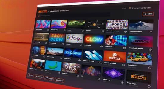 AE/PR插件-37个信号故障扭曲投影发光色差转场视觉特效 ProductionCrate LaForge Suite V1.4.8 Win AE/PR插件-37个信号故障扭曲投影发光色差转场视觉特效 ProductionCrate LaForge Suite V1.4.8 Win