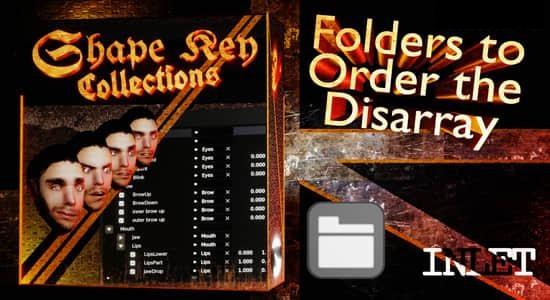 形态键整理Blender插件 Shape Key Collections v3.6 形态键整理Blender插件 Shape Key Collections v3.6