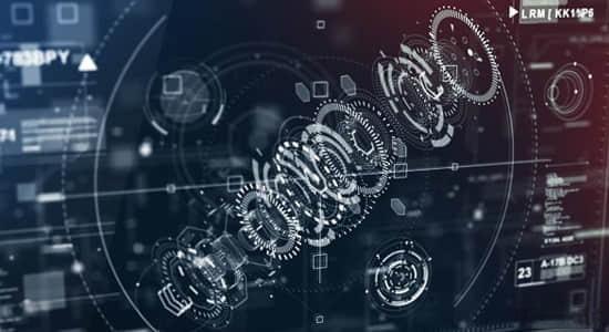 AE模板-科幻UI界面HUD图形动画预设包 AE模板-科幻UI界面HUD图形动画预设包