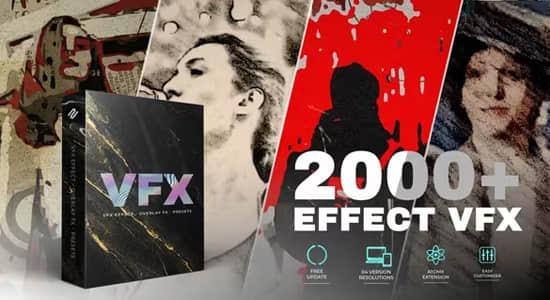 AE脚本-2000个创意个性化手绘素描水彩画贴纸艺术特效调色预设 VFX Effects Pack V2 AE脚本-2000个创意个性化手绘素描水彩画贴纸艺术特效调色预设 VFX Effects Pack V2