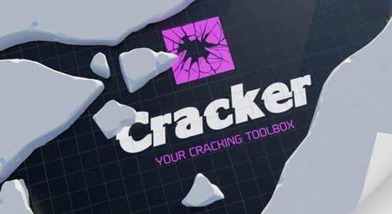 自定义破碎裂纹Blender插件 Cracker V1.7.1 自定义破碎裂纹Blender插件 Cracker V1.7.1