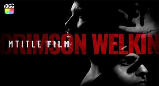 FCPX插件-60种大气震撼电影设计感文字标题创意排版预告片开场动画 FCPX插件-60种大气震撼电影设计感文字标题创意排版预告片开场动画