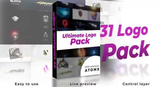 AE脚本-31组终极LOGO标志展示片头动画 Ultimate Logo Reveal Pack