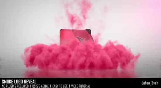 AE模板-简洁优雅彩色烟雾消散LOGO标志展示片头 Smoke Logo Reveal AE模板-简洁优雅彩色烟雾消散LOGO标志展示片头 Smoke Logo Reveal