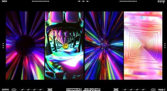 C4D教程-流光迷幻隧道穿梭动画制作 Trippy Portal Animations using Cinema 4D