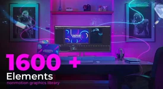 PR脚本-1600个动态图形文字标题LOGO自媒体视频包装展示动画预设 PR脚本-1600个动态图形文字标题LOGO自媒体视频包装展示动画预设