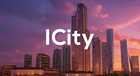 Blender插件-一键生成三维城市建筑道路程序化资产预设 ICity V1.0.3+使用教程