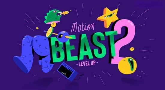 AE教程-MG动画动态图形制作角色绑定全面基础学习 Motion Beast 2 AE教程-MG动画动态图形制作角色绑定全面基础学习 Motion Beast 2
