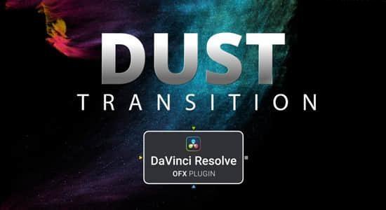 达芬奇插件-粉尘粒子消散溶解转场过渡特效 Dust Transition V1.1.1 Win 含使用教程 达芬奇插件-粉尘粒子消散溶解转场过渡特效 Dust Transition V1.1.1 Win 含使用教程