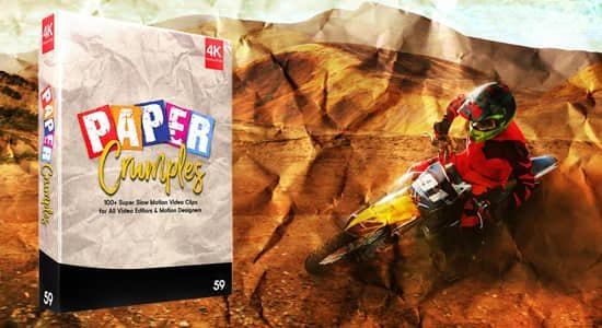 4K视频素材-105个纸张褶皱纹理定格动画特效 BBV59 4K视频素材-105个纸张褶皱纹理定格动画特效 BBV59